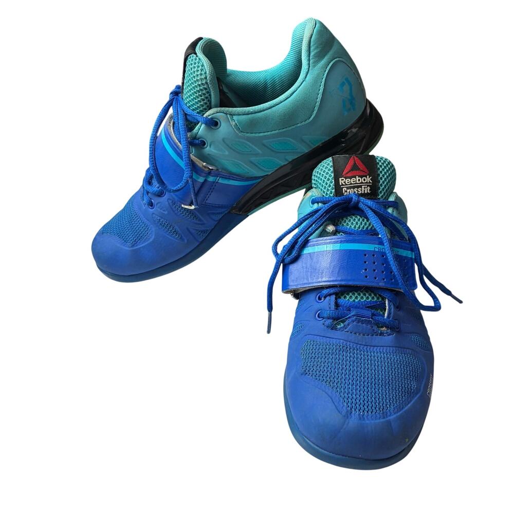 Reebok CrossFit Lifter 2.0 Women's Weightlifting Shoes Blue M45051 Size 7 Gym